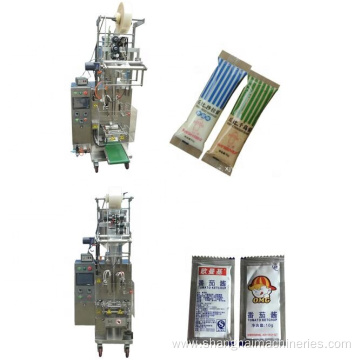 Liquid pouch/bag/sachet automatic packaging machine